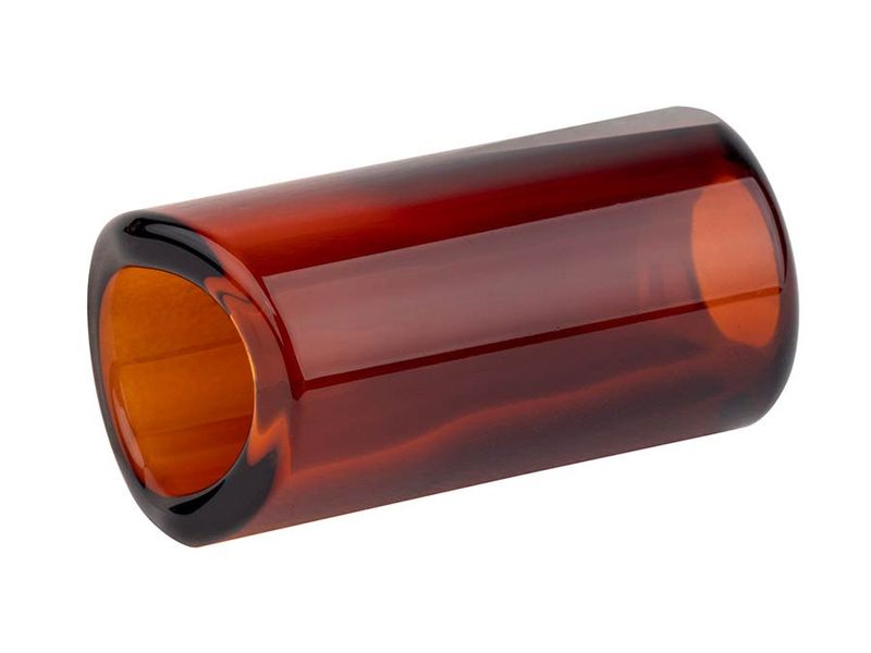 The Rock Slide Moulded Glass Slide - Small - Amber Edition