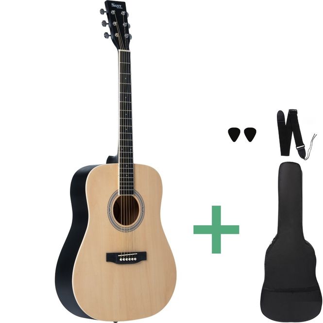 Hovedbilde Sant Guitars AC-84 SNA stålstrengsgitar satin ...