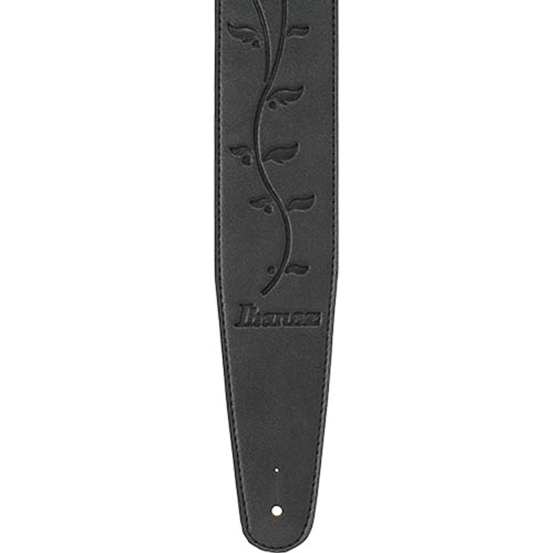 Ibanez GSTL60-BK Strap, Synthetic Leather, Black