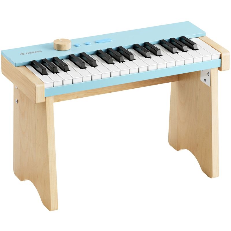 Donner KIDO V-10 el-piano for barn light blue