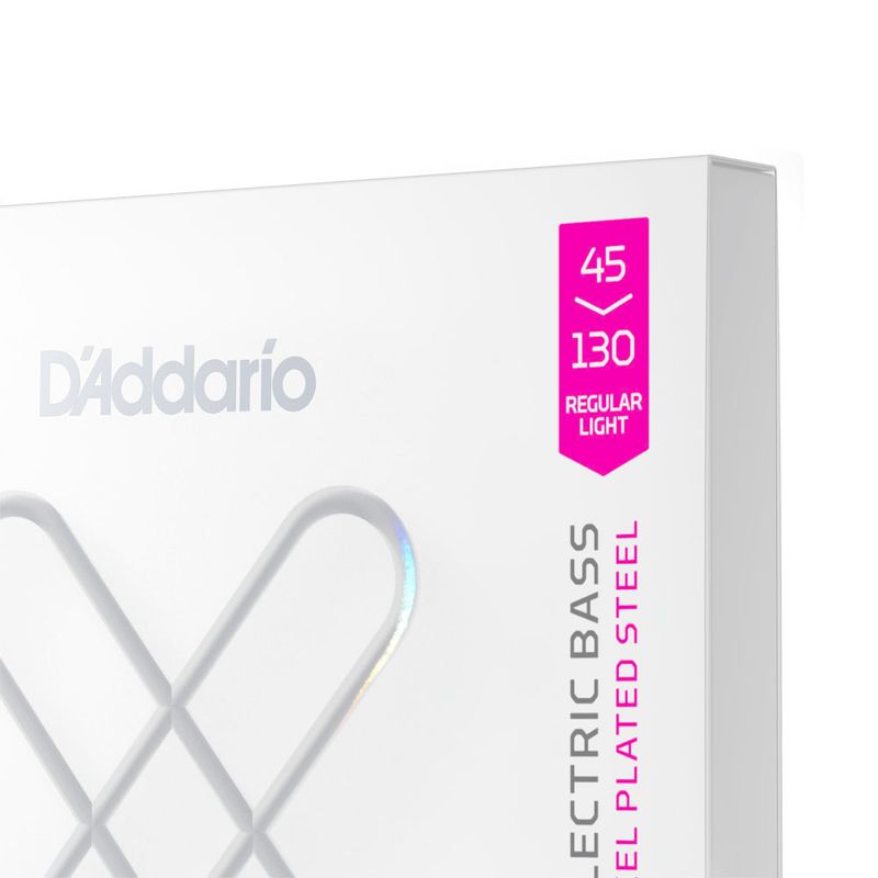 D'Addario XSB45130SL Strängset Elbass XSB Coated Nickel Steel 45-130, 5-str, SL
