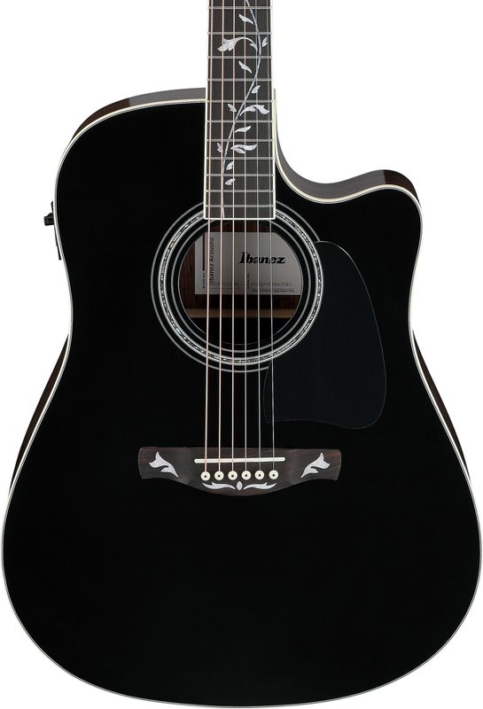 Ibanez AW391RCE-BKH Westerngitar m.mik