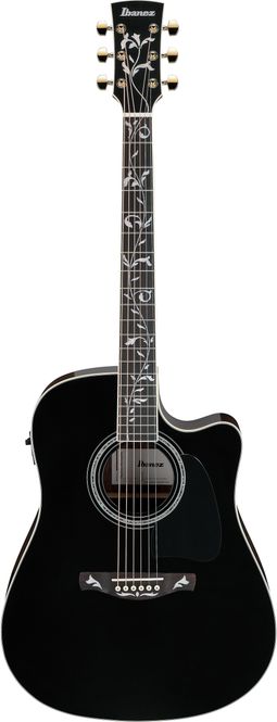 Hovedbilde Ibanez AW391RCE-BKH Westerngitar m.mik