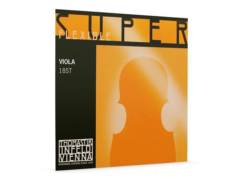 Thomastik TH-18ST Superflexible viola string a-1 (string length 37cm) heavy, rope core, chrome wound