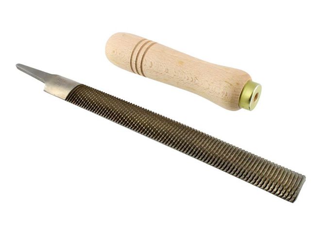 Hovedbilde Allparts 21mm fine curved wood carving file