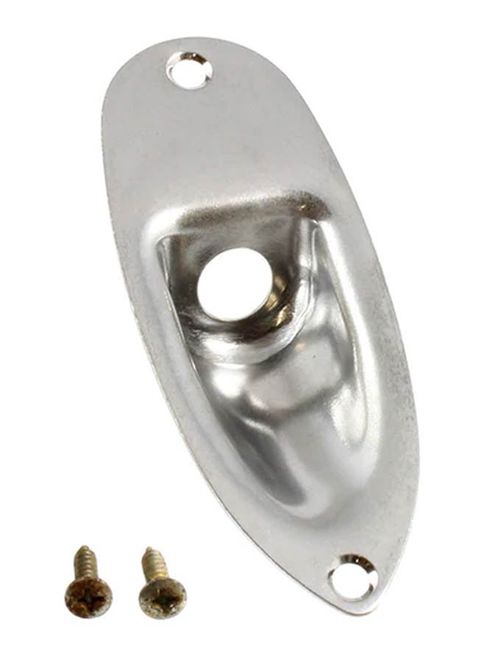 Hovedbilde Allparts jackplate for Strat, with mounting ...