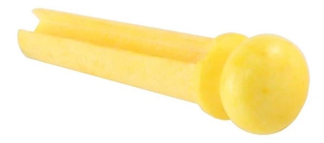 Hovedbilde Allparts Stained Bone Bridge Pins 6-p