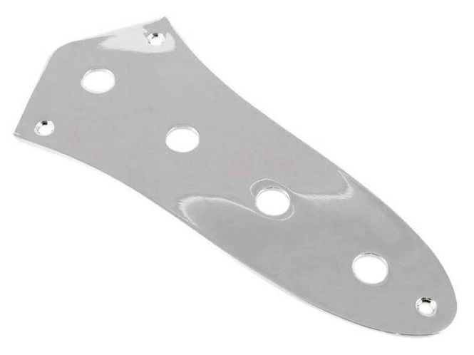 Hovedbilde Allparts Control Plate for Jazz Bass® Chrome