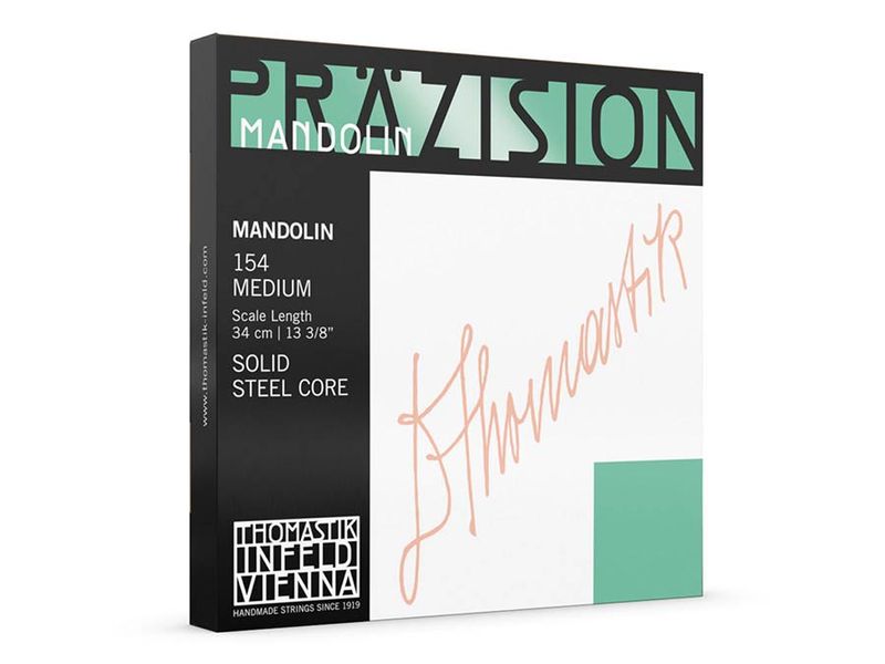 Thomastik TH-154 Präzision string set for mandolin, flatwound