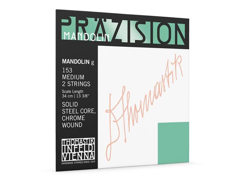 Thomastik TH-153 Präzision 2x G-string for mandolin, flatwound