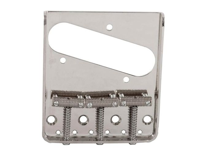 Hovedbilde Allparts vintage style 3 steel saddle bridge for ...