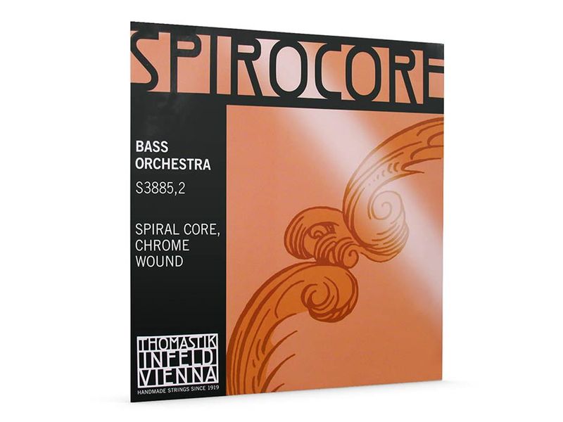 Thomastik THS-3885-2 Spirocore double bass string G-1 3/4 (string lenth 106cm) medium, spiral core, chrome
