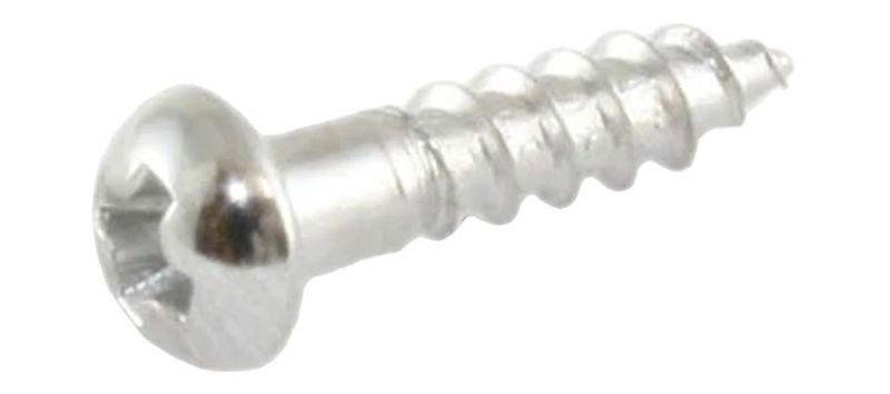 Allparts Small Tuner Screws Chrome 16-p
