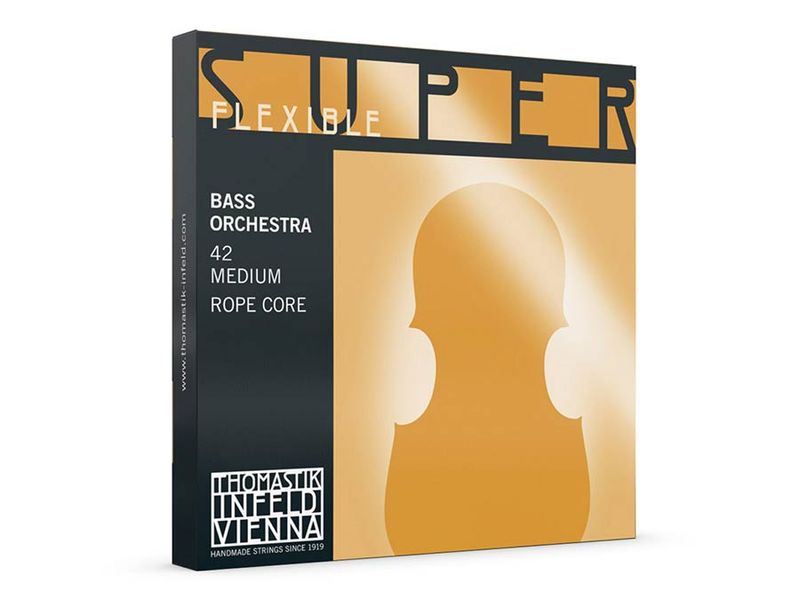 Thomastik TH-42 Superflexible double bass string set 4/4 (string length 110cm) medium