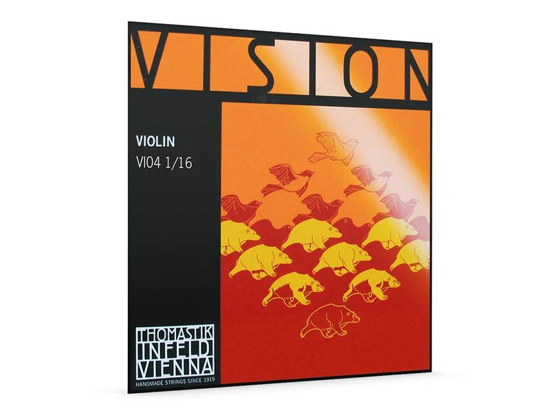 Thomastik VI-04-16 Vision violin string G-4 1/16, synthetic core,silver wound