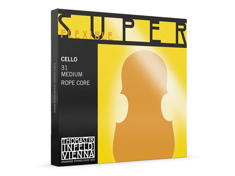 Thomastik TH-31 Superflexible cello string set 4/4 set medium