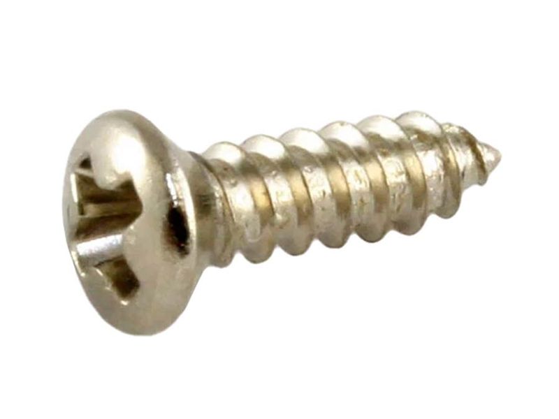 Allparts Bulk Pack of Gibson® Size Pickguard Screws Nickel 100-p