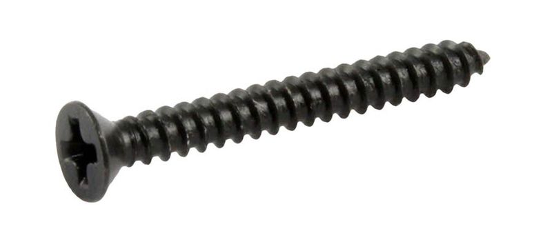 Allparts Bulk Pack of Humbucking Ring Screws Black 100-p