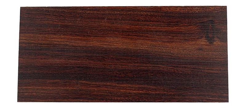 Allparts ebony peghead veneer, 205 x 105 x 6mm (8 1/16