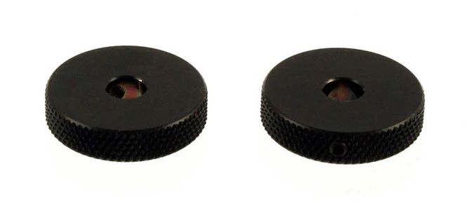 Hovedbilde Allparts Roller Knob Set Black 2-p