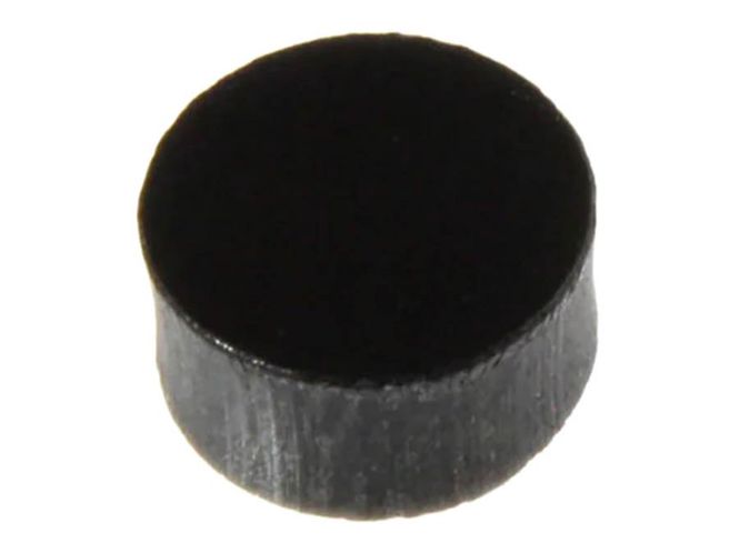 Hovedbilde Allparts black inlay dots, metric 6mm, 50 pcs