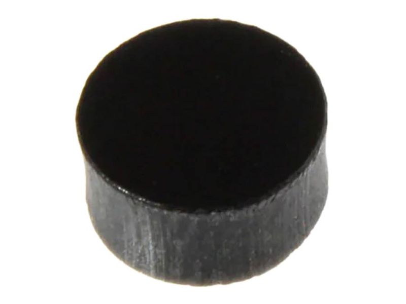 Allparts black inlay dots, metric 6mm, 50 pcs