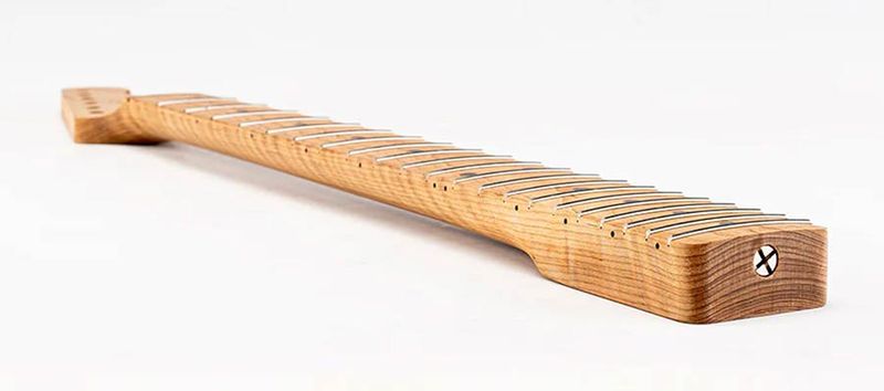 Allparts Select ltd VIN-MOD replacement neck for Telecaster, AAA+ roasted flamed maple, unfinished
