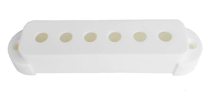 Allparts pickup covers for Jaguar, white, set of 2