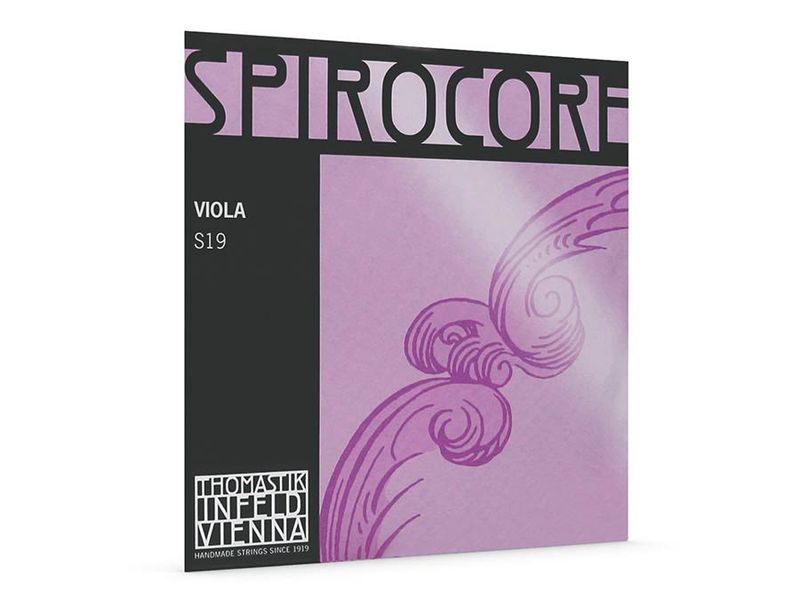 Thomastik TH-S-19 Spirocore viola string D-2 (string length 37cm) medium, spiral core, chrome wound