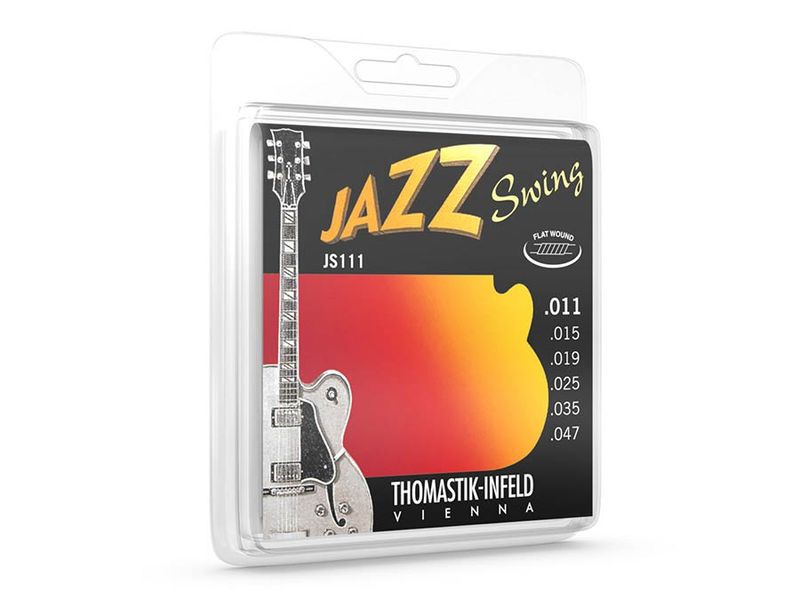 Thomastik THJS-111 Jazz Swing string set electric, nickel flatwound, 011-015-019-025-035-047