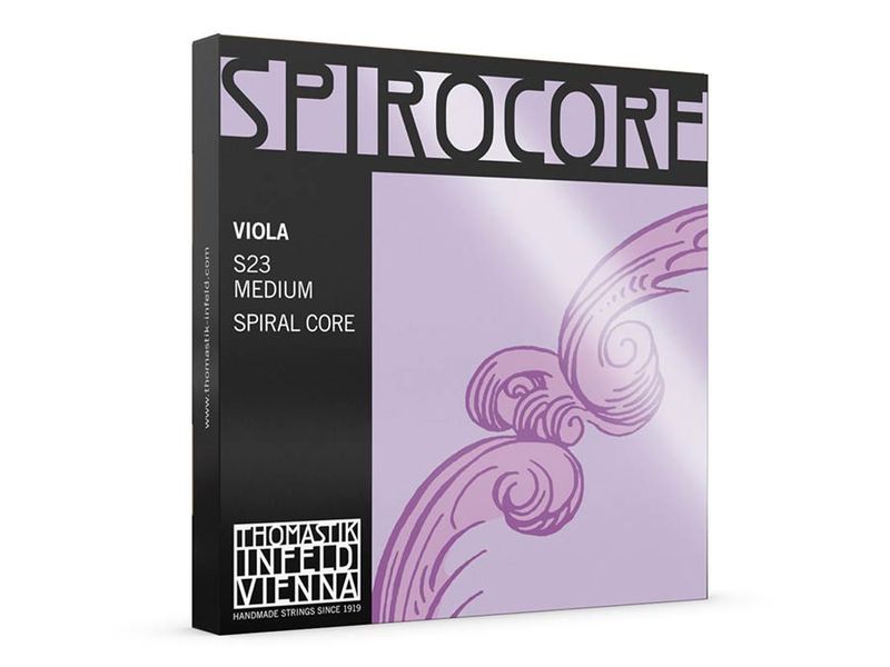 Thomastik TH-S-23 Spirocore viola string set (string length 37cm) medium