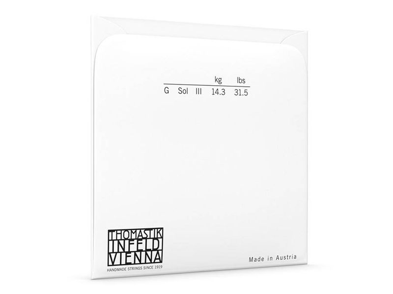 Thomastik THVES-43 Versum Solo cello string G-3 4/4 medium, spiral core, tungsten/ chrome wound