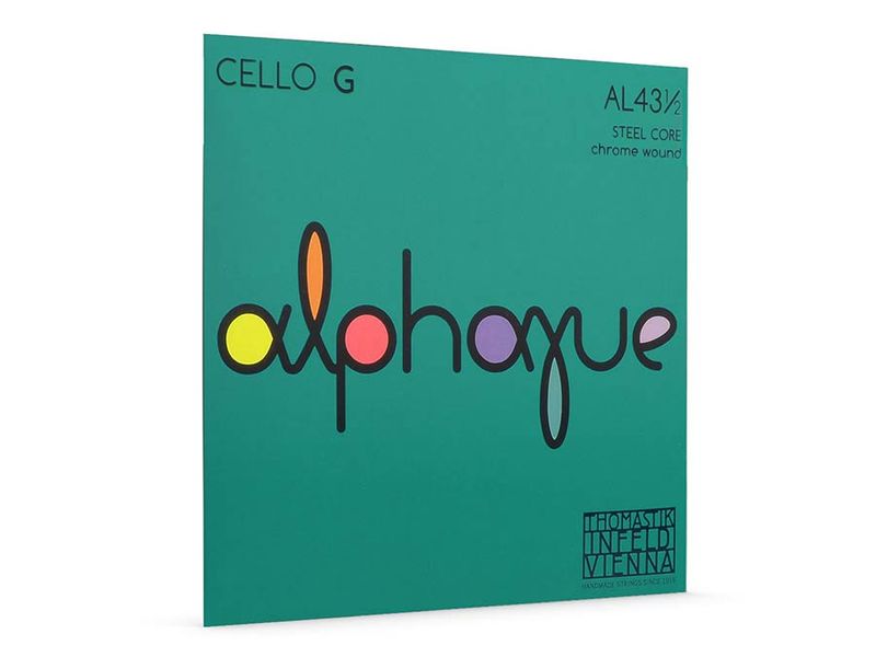 Thomastik THAL-43-12 Alphayue cello string G-3 1/2 medium, rope core, chrome wound