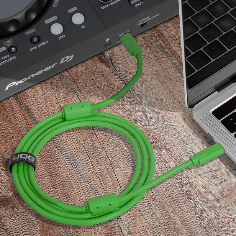 UDG Gear Ultimate Audio Cable USB 3.2 C-C Green Straight 1,5 m