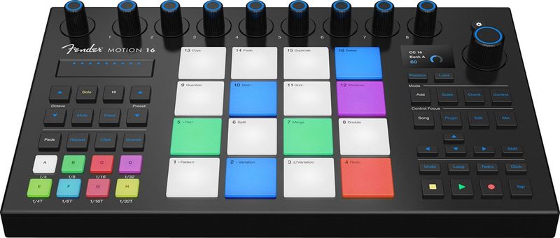 Fender Studio Motion 16 - 16-pad production and performance controller