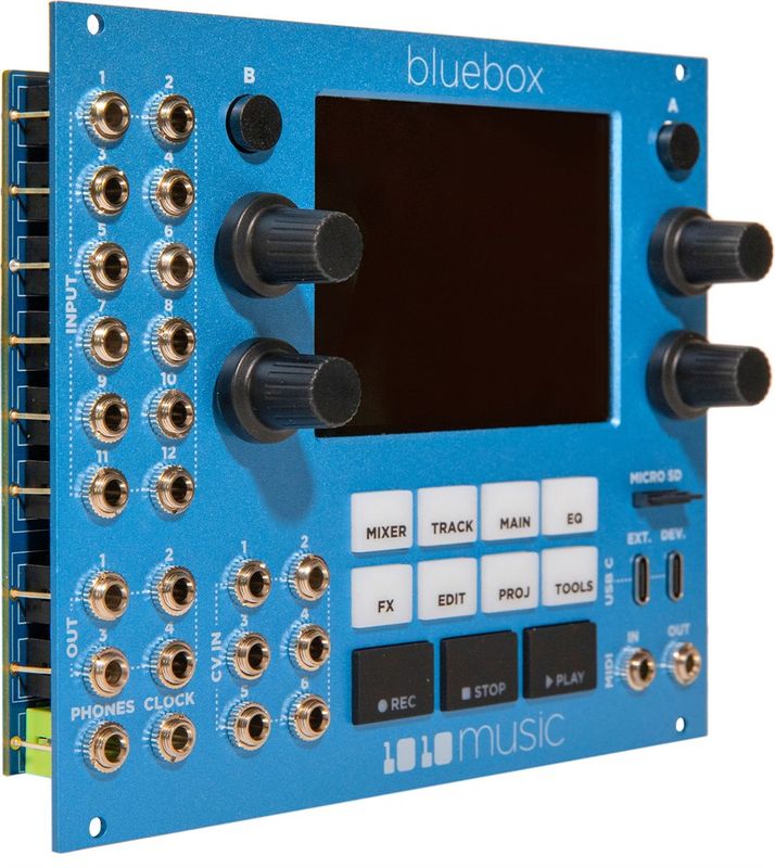 1010music Bluebox Eurorack Edition - Eurorack compact digital mixer & recorder