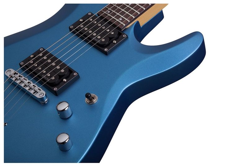Schecter C-6 Deluxe Satin Metallic Light Blue
