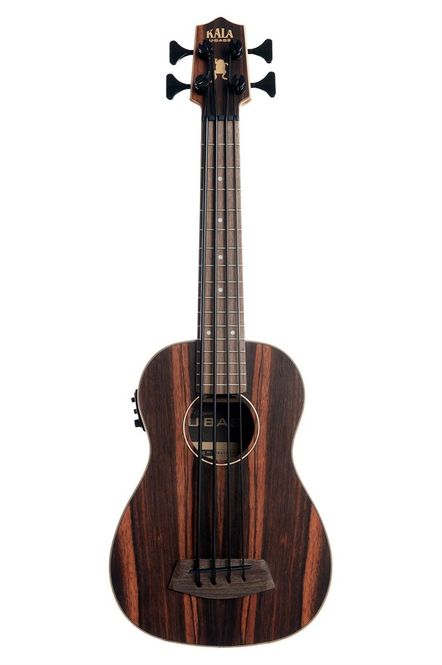 Hovedbilde Kala UBASS-EBY-FS. Ebony U-Bass, Fretted w/Bag