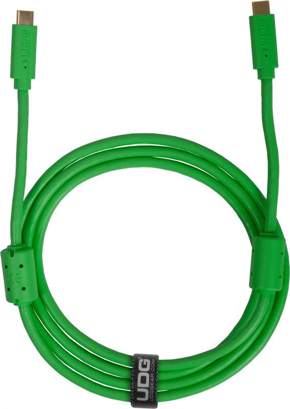 UDG Gear Ultimate Audio Cable USB 3.2 C-C Green Straight 1,5 m