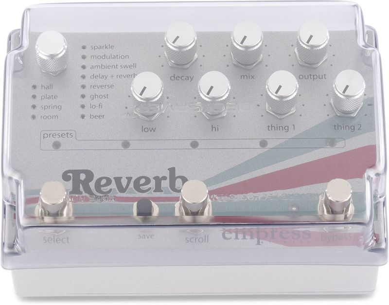 Decksaver Protection cover for Empress Effects ZOIA/Echosystem/Reverb