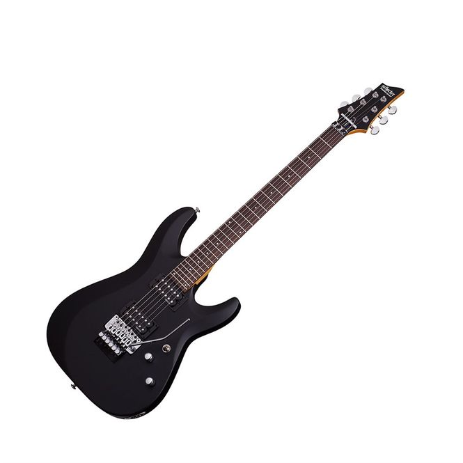 Hovedbilde Schecter C-6 Deluxe Floyd Rose Satin Black