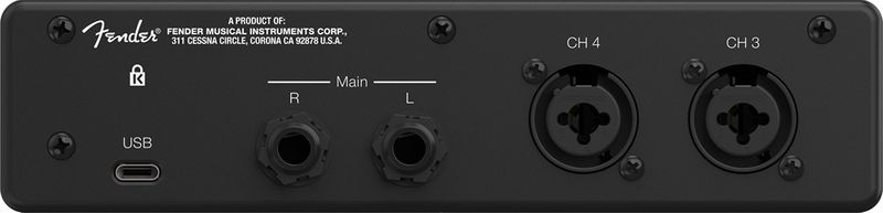 Fender Studio Quantum LT 4 - 4x2 audio interface, USB-C, 24-bit/192 kHz