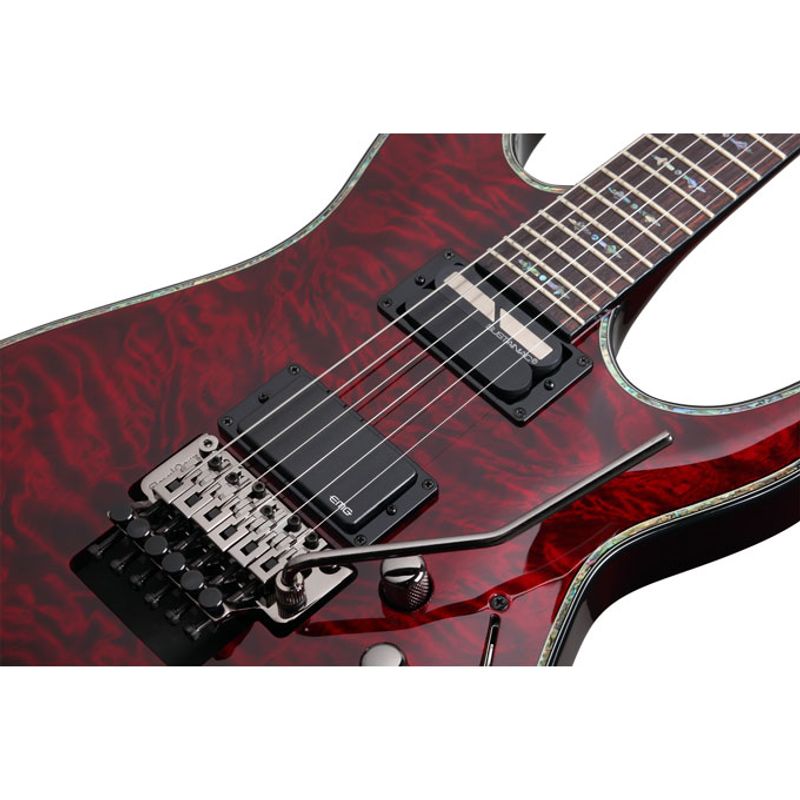Schecter Hellraiser C-1 Floyd Rose Sustainiac Black Cherry