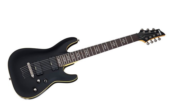 Hovedbilde Schecter Demon-7  Aged Black Satin