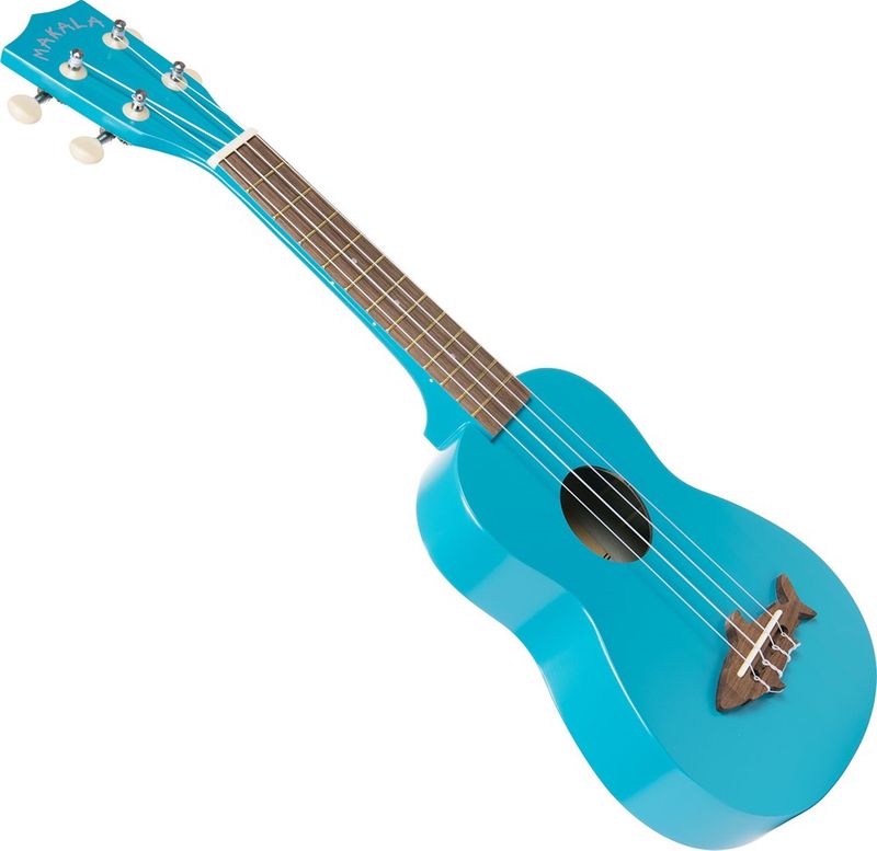 Kala Makala Shark, Soprano Ukulele, Mako Blue