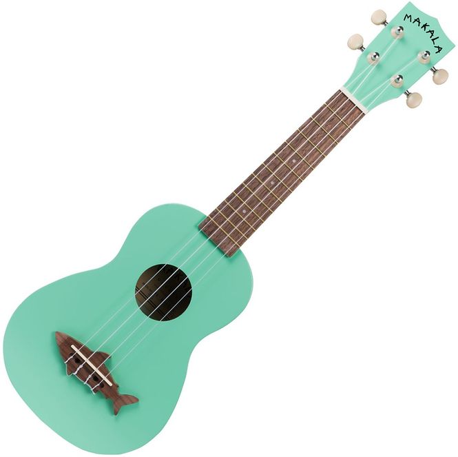 Hovedbilde Kala Makala Shark, Soprano Ukulele, Surf Green