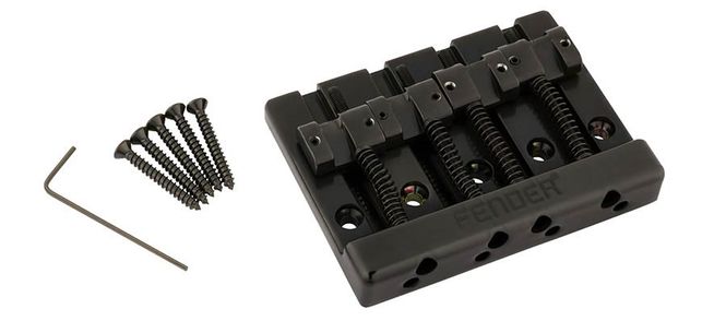 Hovedbilde Fender Himass 4-string bass bridge assembly with ...