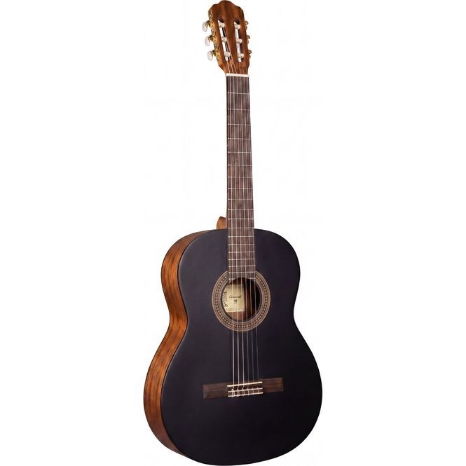 Hovedbilde Santana Classical 18 SBK spansk gitar black