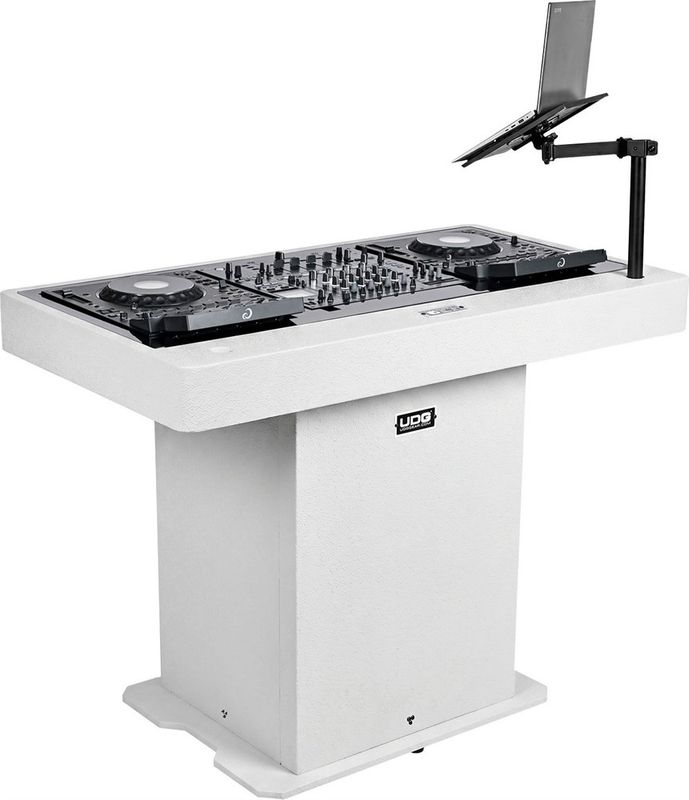 UDG Gear Ultimate DJ Podium Workstation White