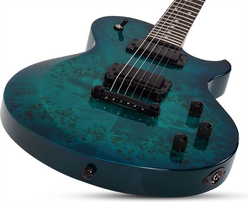 Schecter SOLO-II STANDARD OCEAN BLUE BURST OBB